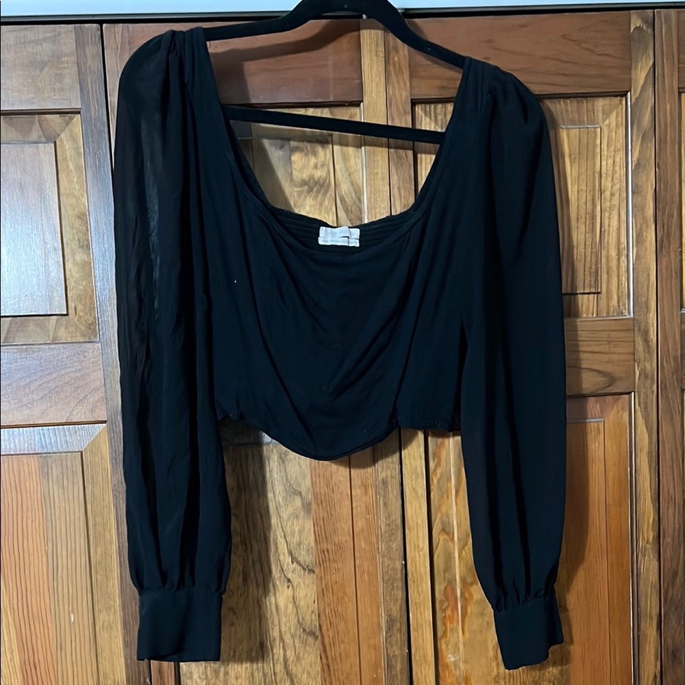 Elegant Black Women's Top